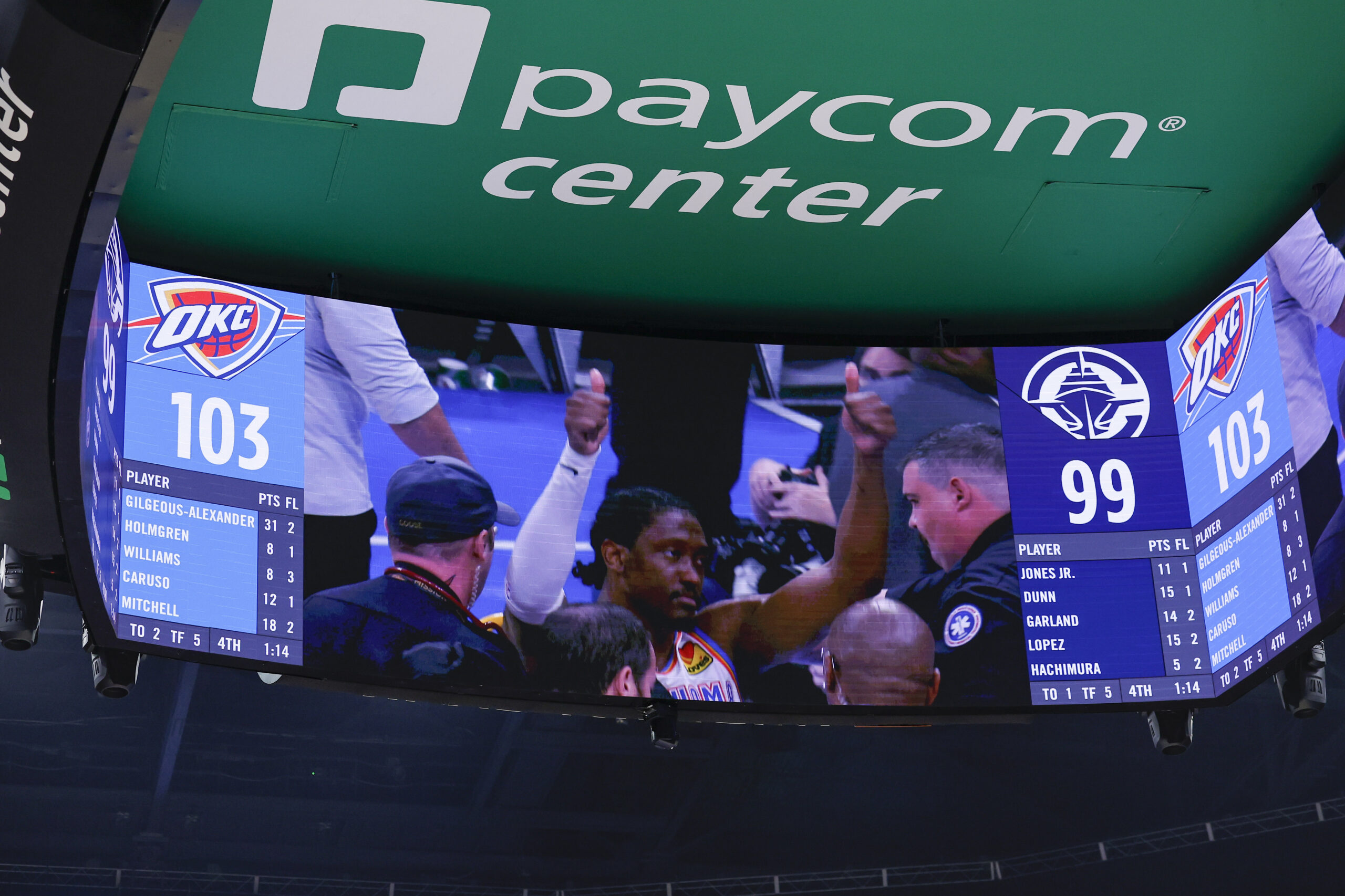 Jalen Williams Injury vs Clippers
